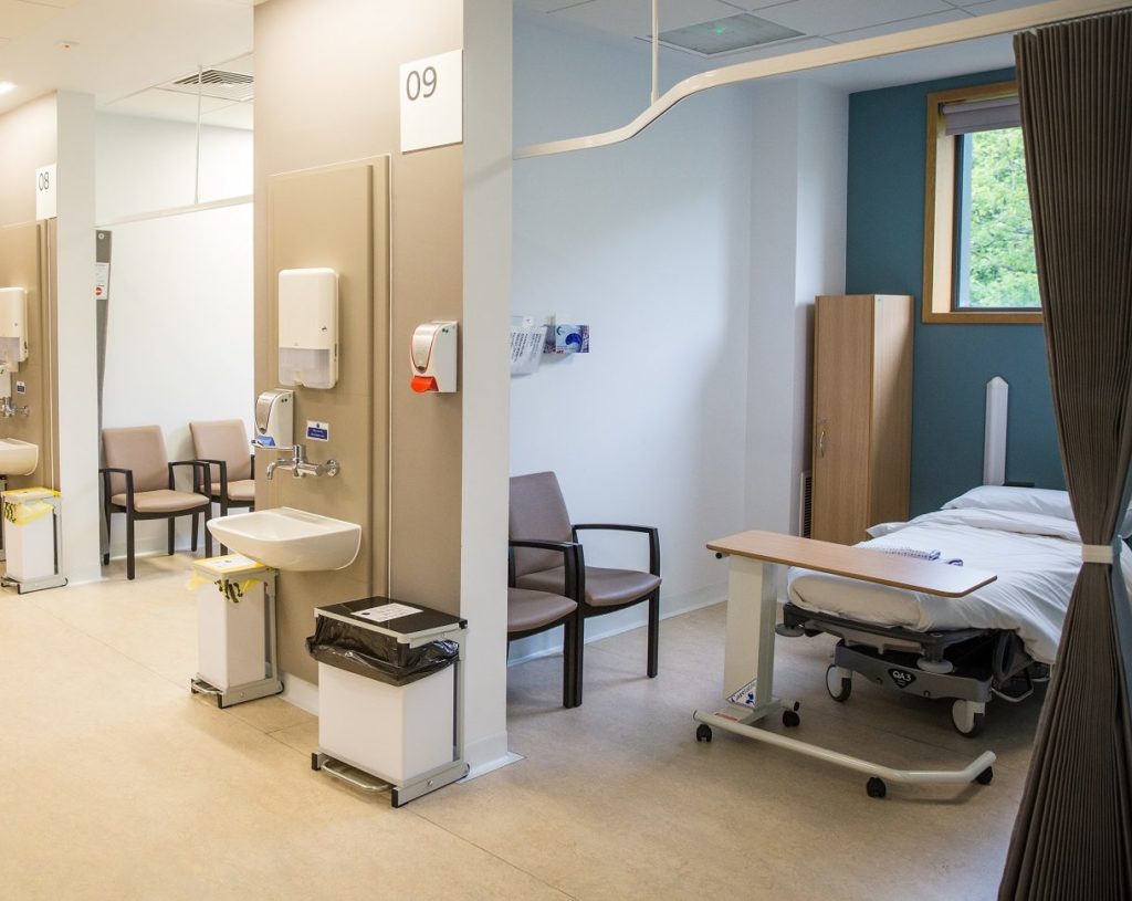 Private Hospital Bedroom & Patient Information KIMS Hospital, Kent