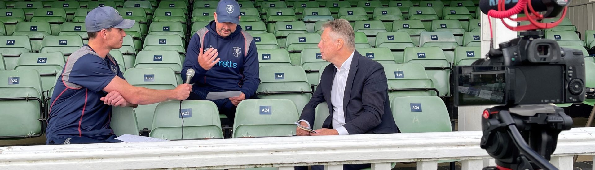 KIMS Hospital chats with Kent Cricket team member about men's health