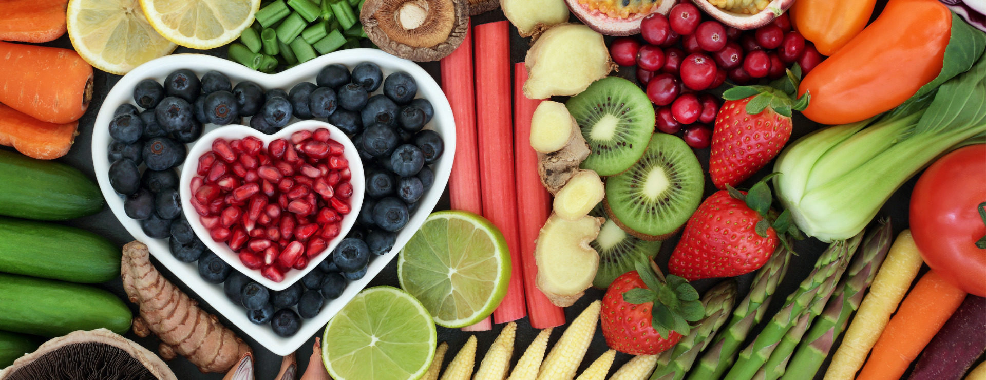 Fresh fruit and vegetable platter for National Healthy Eating Week at KIMS Hospital