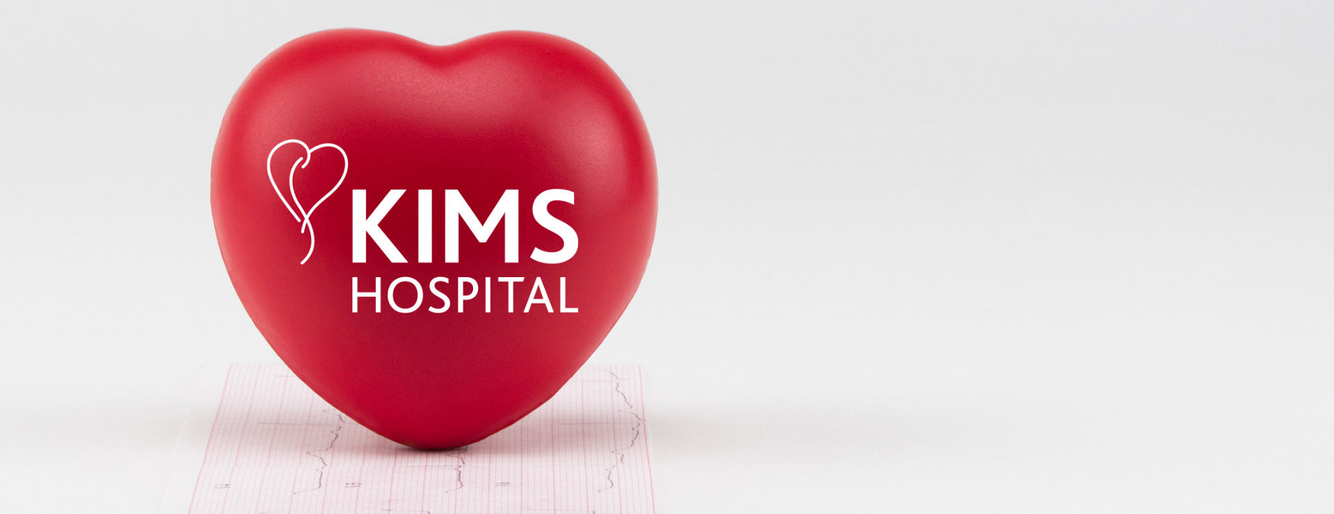 KIMS Hospital logo on 3d heart for an 'Ask the Experts' Cardiology Q&A feature.