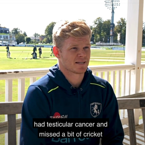 Kent Cricket Stars Discuss Men's Health