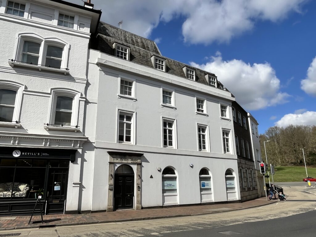 Outside of The Royal Tunbridge Wells Clinic