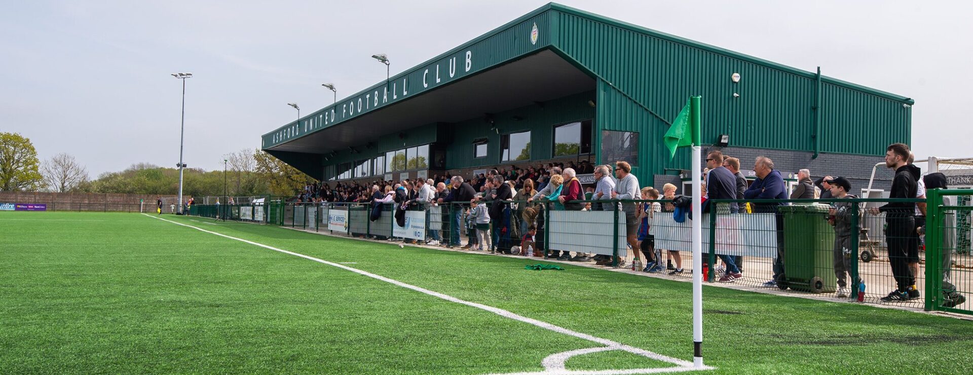 Ashford United pitch