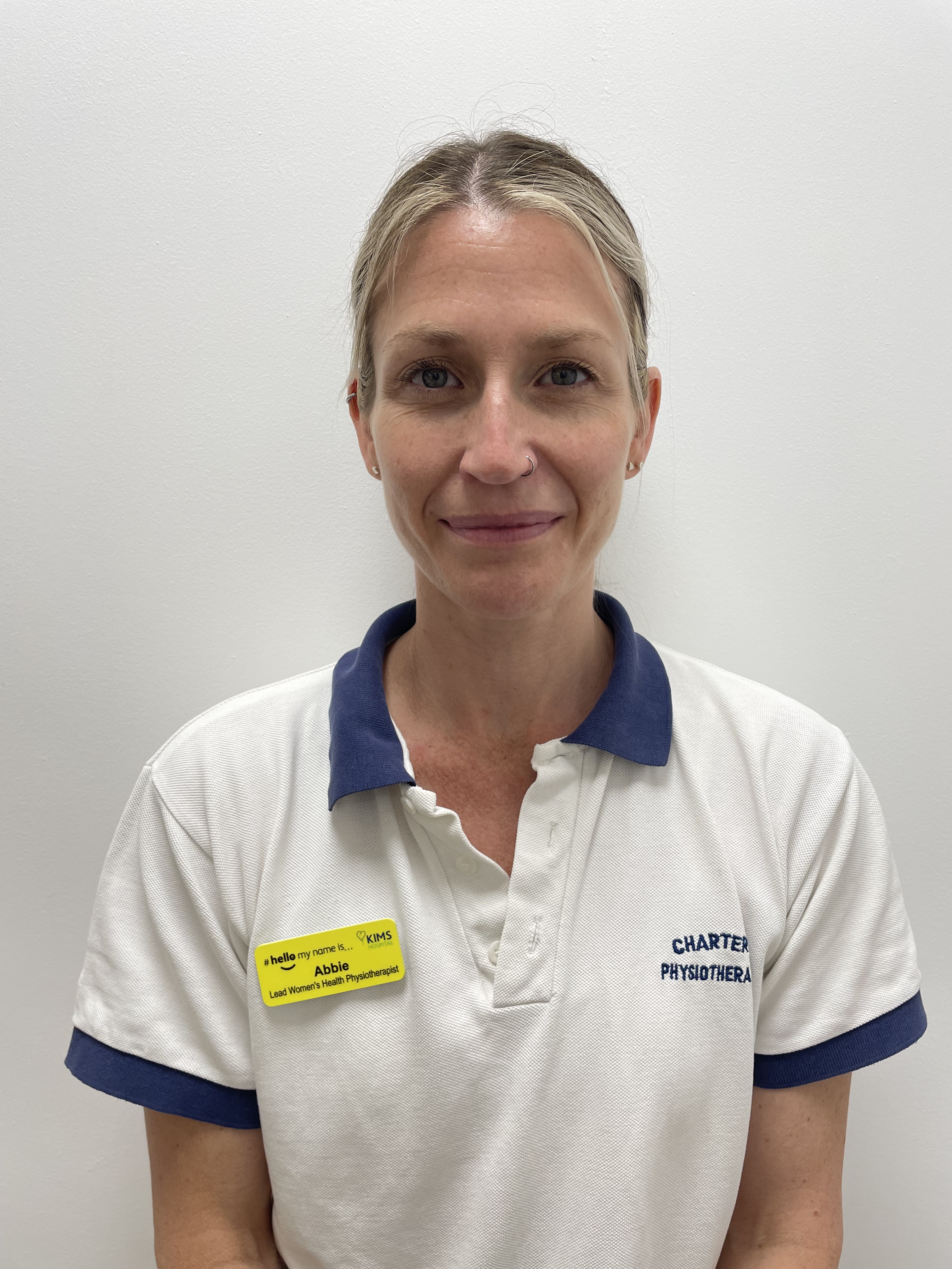 Abbie Parry, Lead Women's Heath Physiotherapist