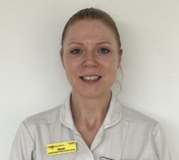 Sarah Eaton, Physiotherapist